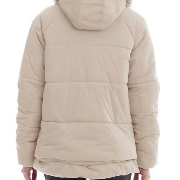 ANTHROPOLOGIE AVEC LES FILLES THERMALPUFF HOODED‎ UTILITY PUFFER JACKET SIZE S - Picture 2 of 11